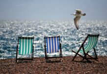 Ile kosztują leżaki na plaży w Grecji?