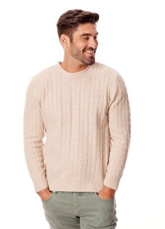 Gruby, oversize’owy sweter